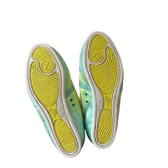 Nike Hijack Mid Green/Yellow Shoes - Picture 5 of 6